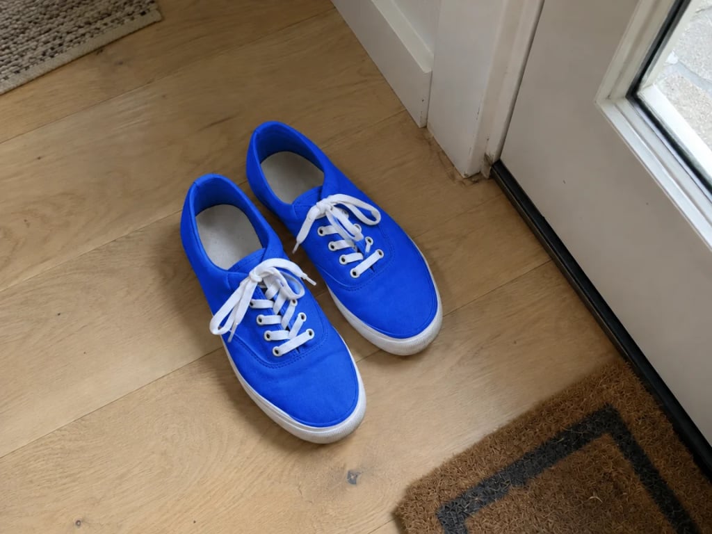 AI result in Blue style - Image Color Changer
