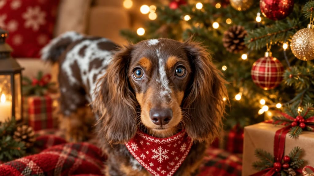 AI Christmas Pet Photo use case - The Family Christmas Card