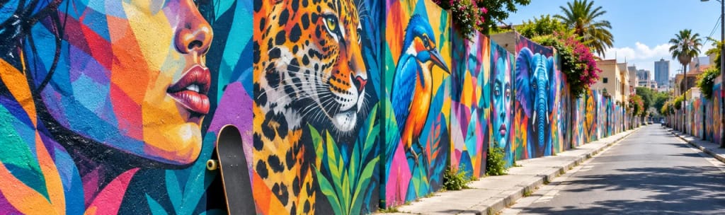 Graffiti Art Generator use case - Profile Pictures and Social Posts