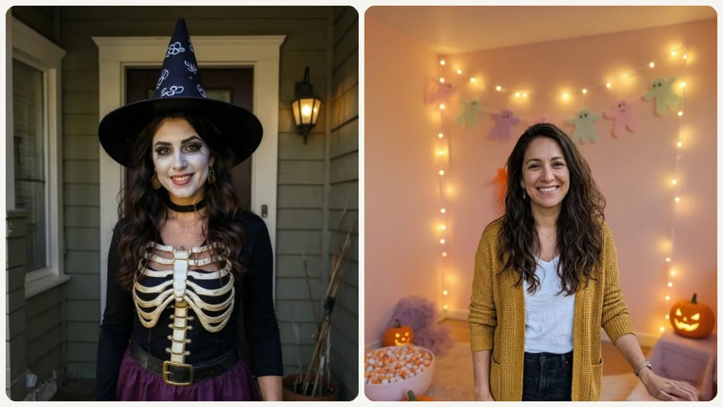 AI Halloween Photo Generator use case - Event Marketing Graphics