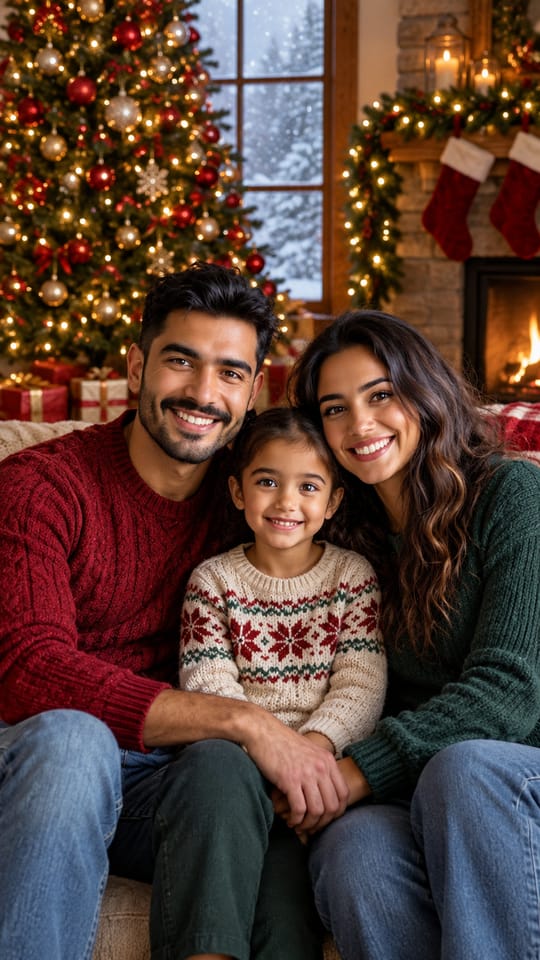 AI Christmas Video Generator made on this page