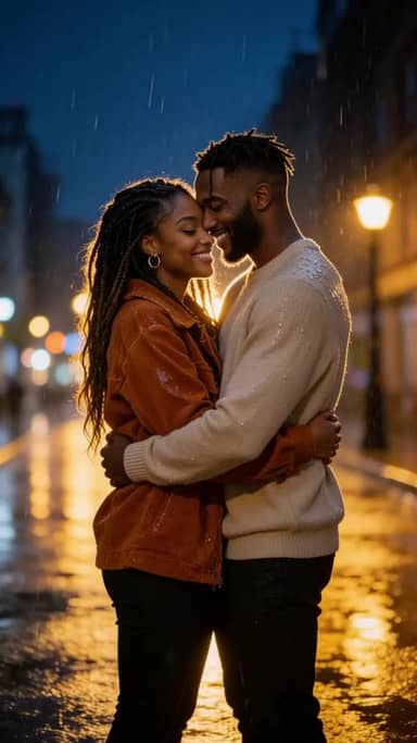 AI Couple Embrace