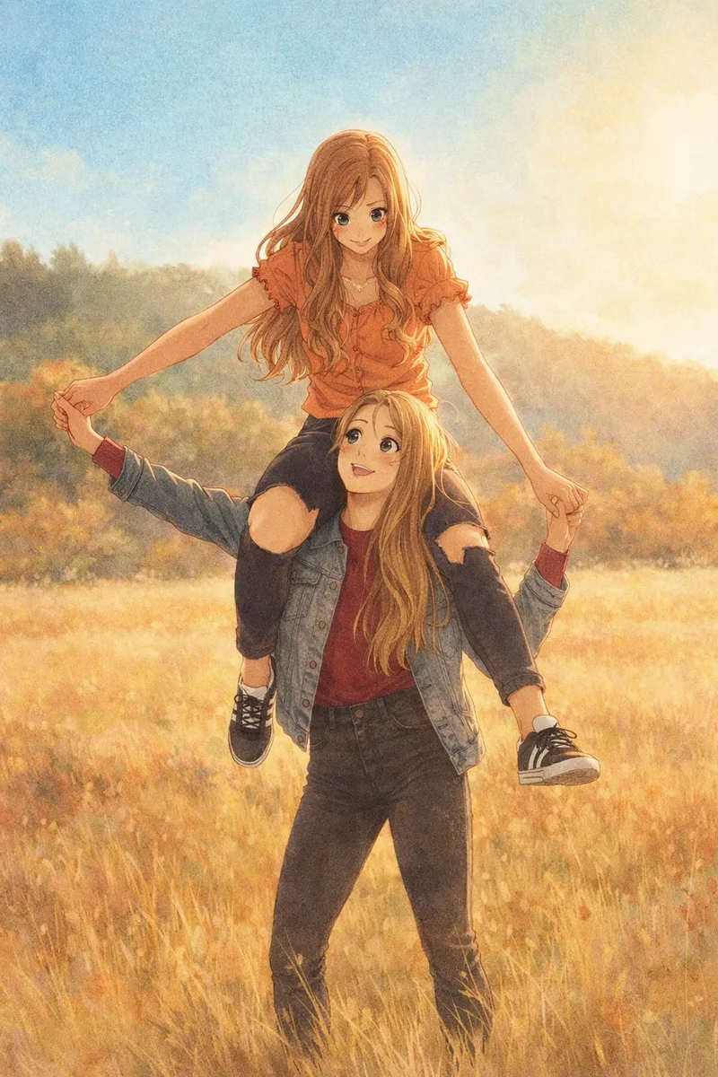 Ghibli style cartoon conversion