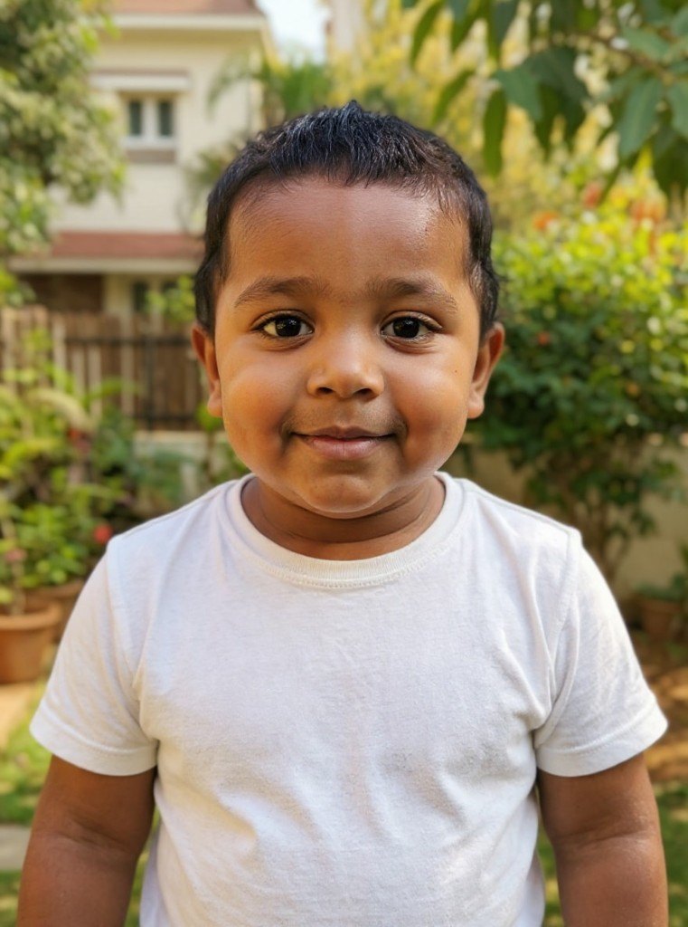 AI result in Baby style - AI Age Filter