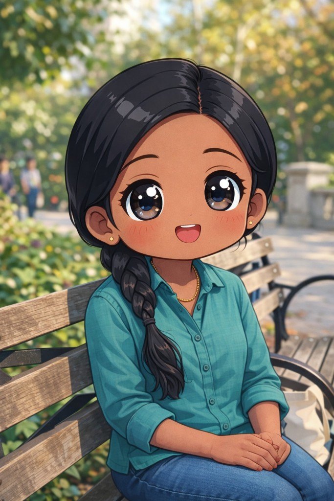 AI result in Chibi style - Free AI Anime Generator