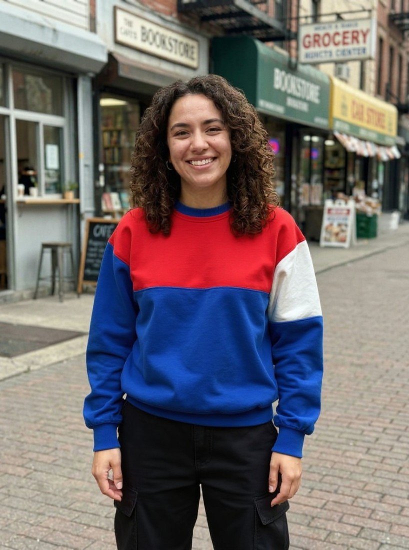 AI result in Streetwear style - AI Clothes Changer