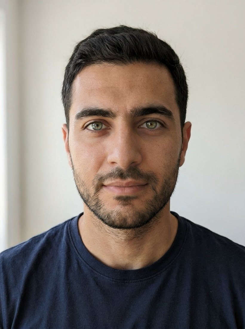AI result in Green style - AI Eye Color Changer