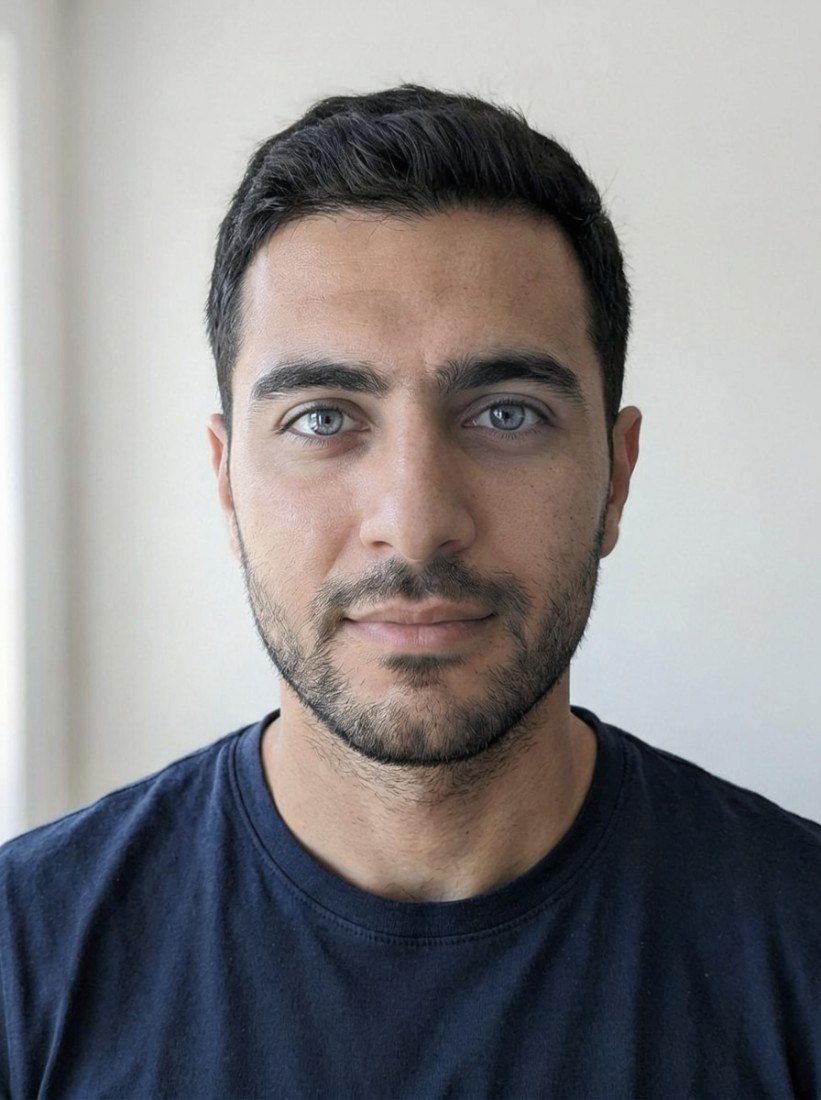 AI result in Gray style - AI Eye Color Changer