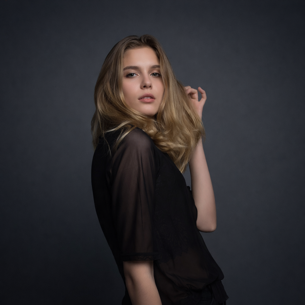 AI Image Extender example result after