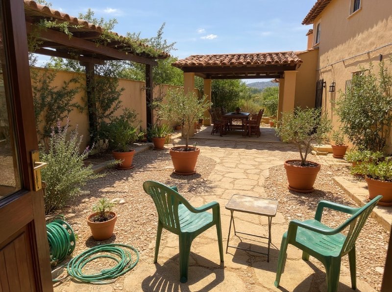 AI result in Mediterranean style - AI Landscape Design