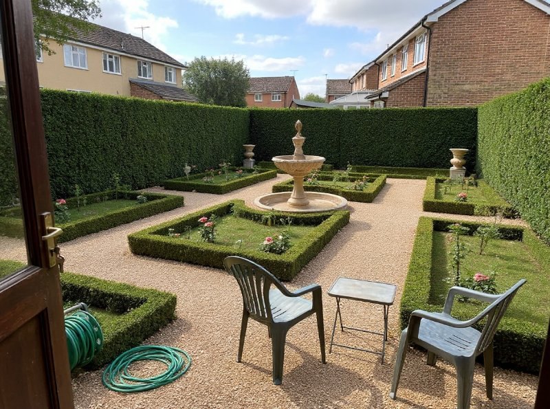 AI result in Elegant style - AI Landscape Design