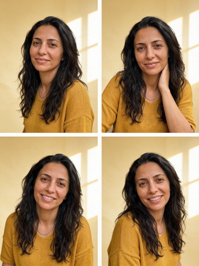 AI result in Casual style - AI Photo Grid Maker