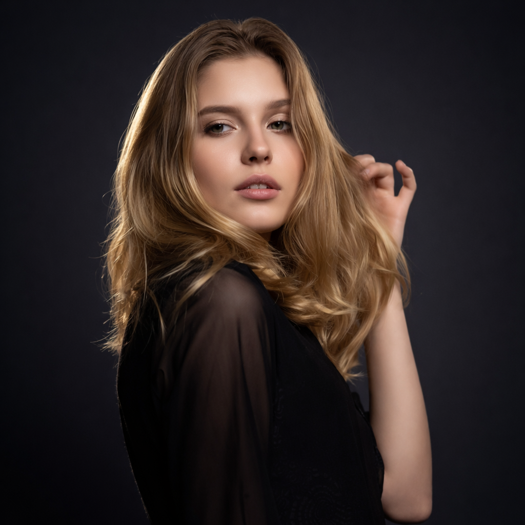 AI Photo Studio example result after