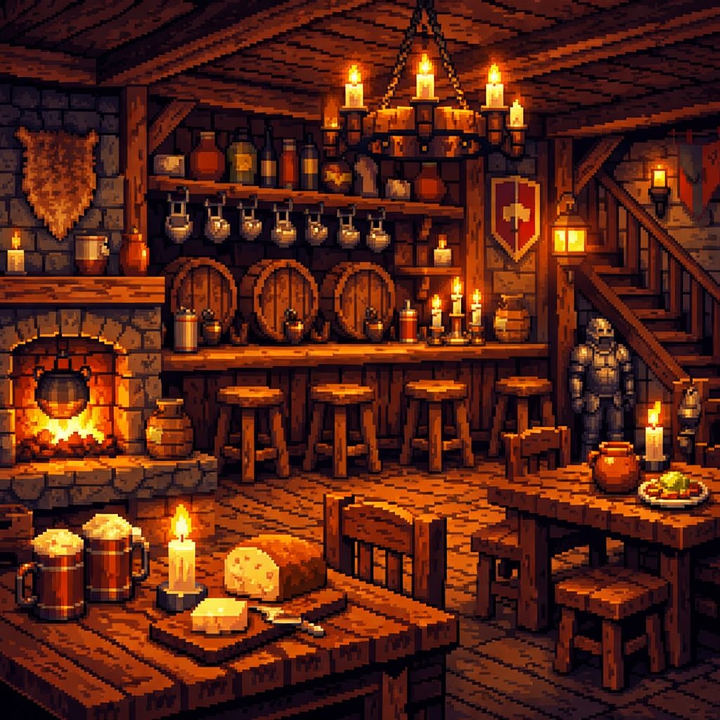 AI Pixel Art Generator example result after