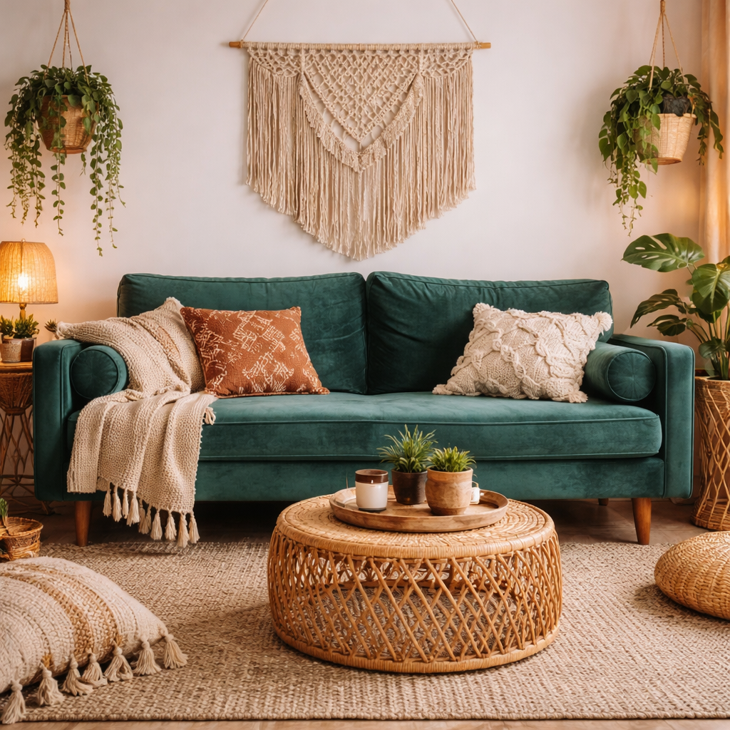 AI Room Decorator example result after