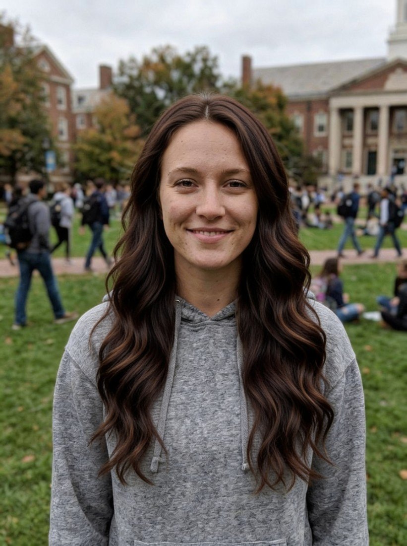AI result in Chocolate style - Brown Hair Filter