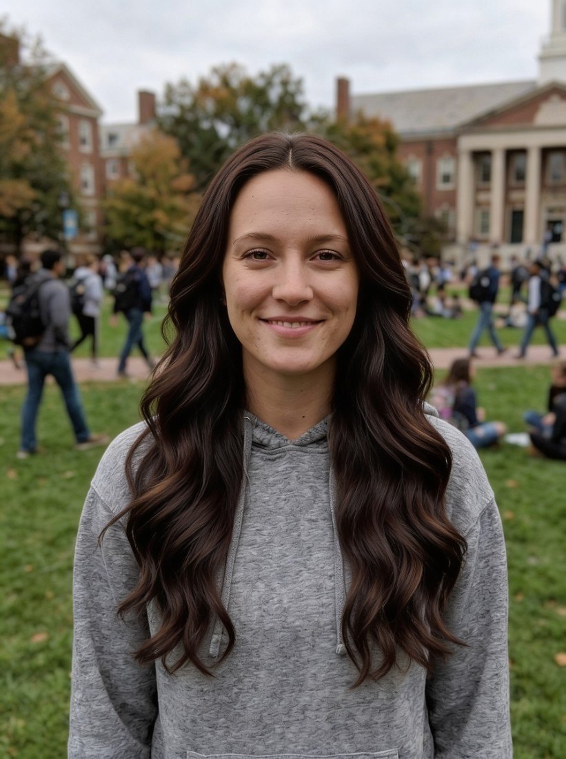 AI result in Espresso style - Brown Hair Filter