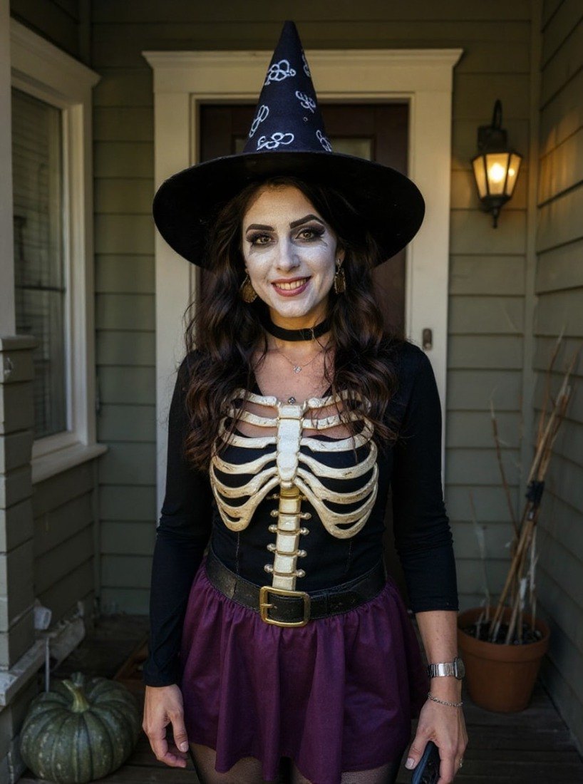 AI result in Costume style - AI Halloween Photo Generator