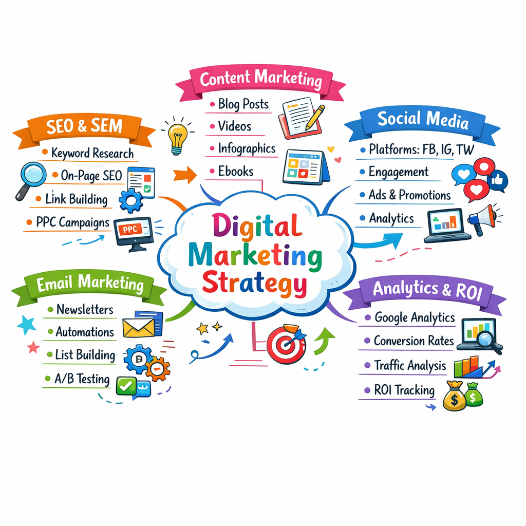 Mind Map Maker example result after