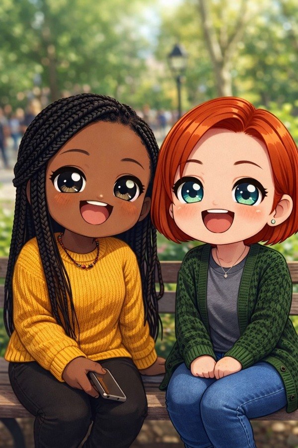 AI result in Chibi style - Free AI Photo to Cartoon Converter