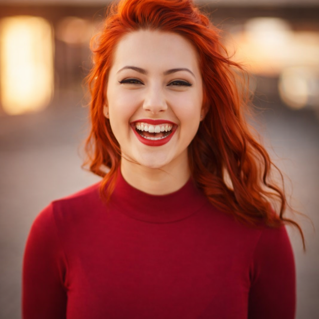 Preview Copper, Auburn, and Red Hair on Your Photo example result after