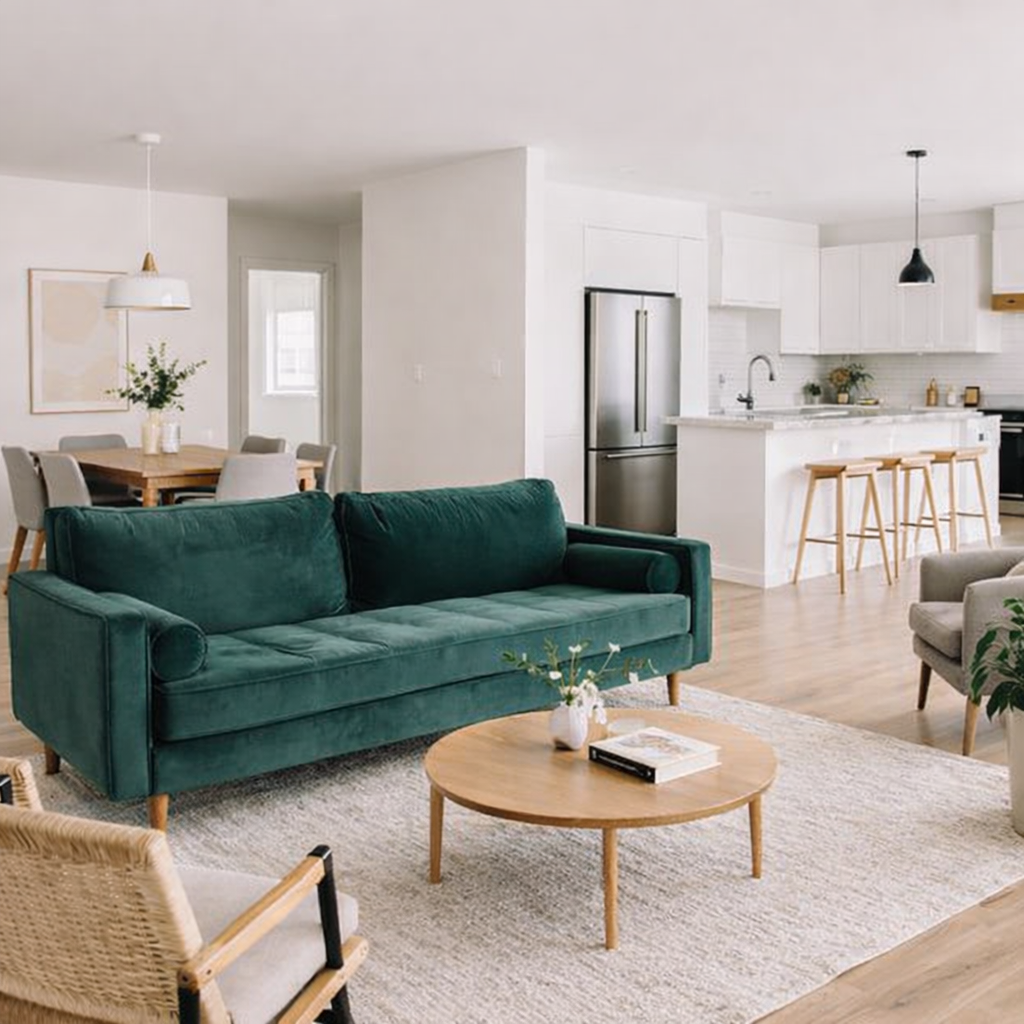 AI Room Planner example result after