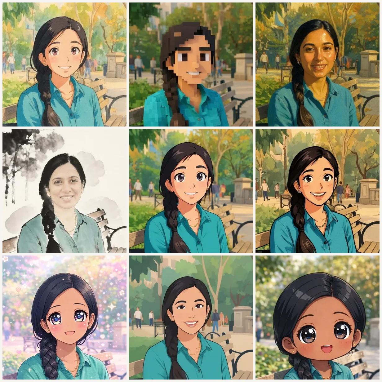 Step 2: Choose Anime Style