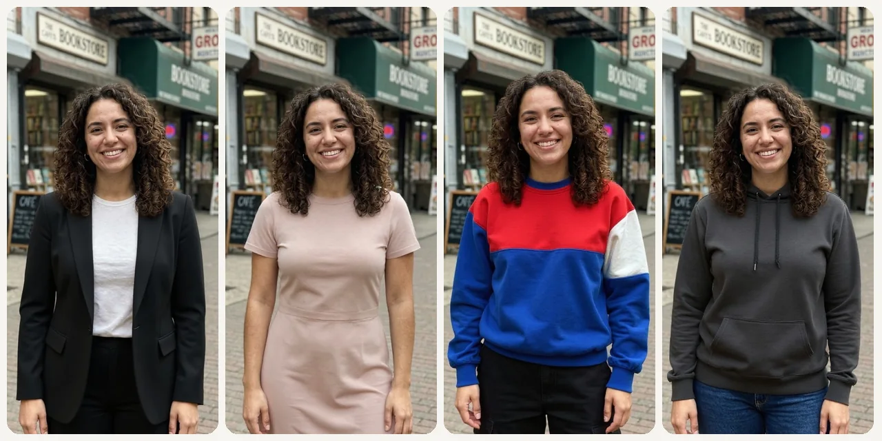 AI Clothes Changer use case - Fashion Content Creation