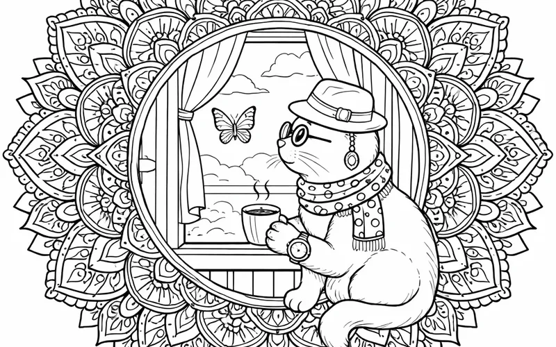 AI Coloring Page Generator: Describe or Upload