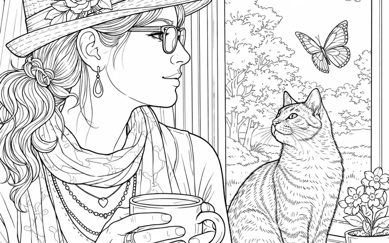 AI Coloring Page Generator overview