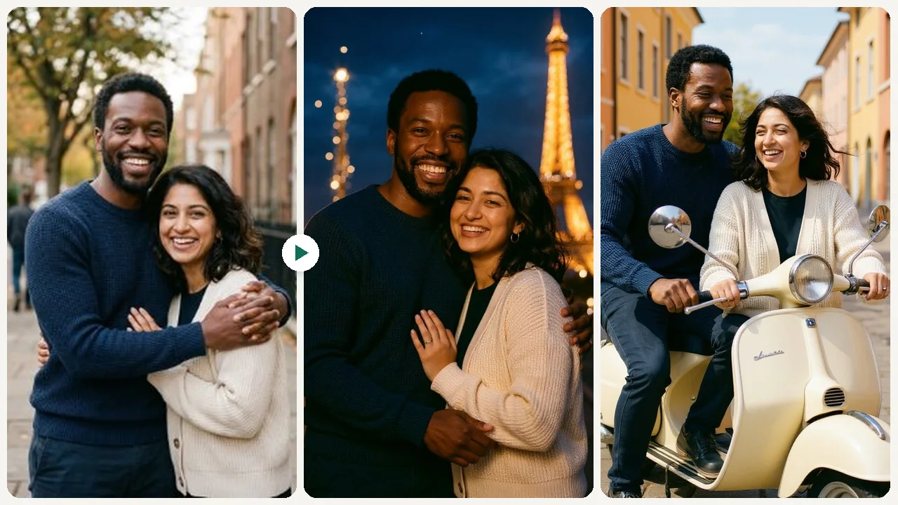 AI Couple Photo Maker use case - Anniversary and Milestone Posts