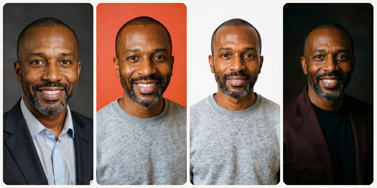 AI Headshot Generator use case - Speaker & Press Bios