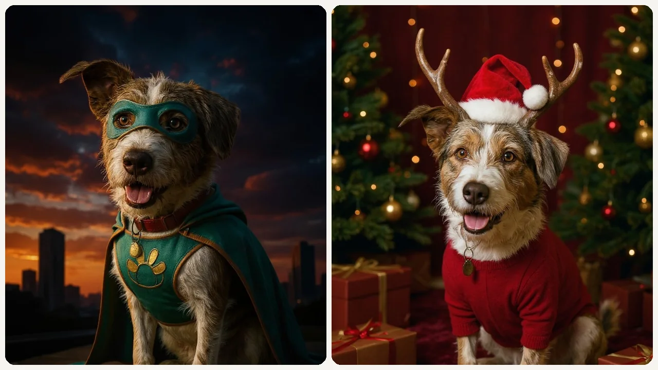 AI Pet Portrait Generator use case - Home Decor & Wall Art