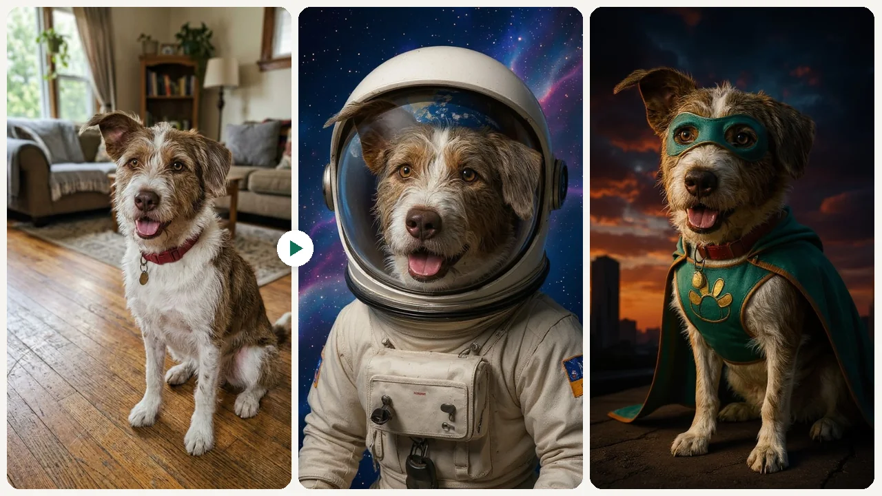 AI Pet Portrait Generator use case - Personalized Pet Gifts