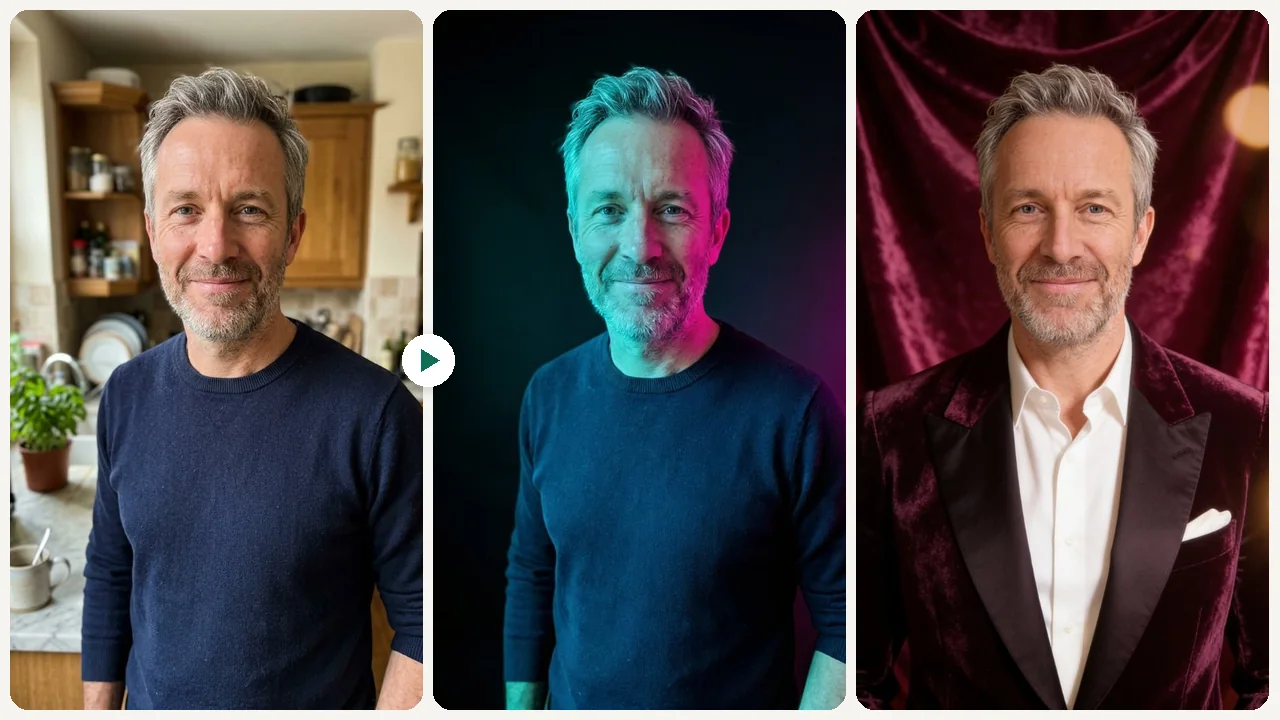 AI Photo Studio use case - Editorial-Style Creative Portraits