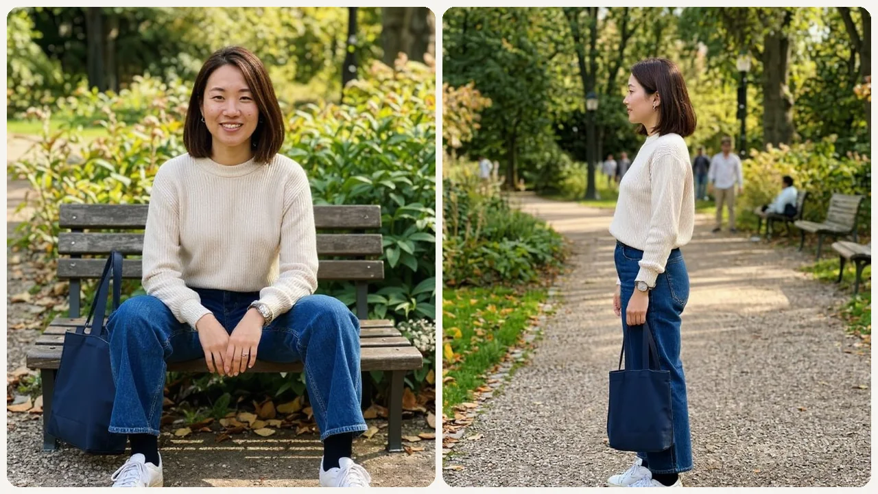 AI Pose Generator use case - Creator and Brand Photos