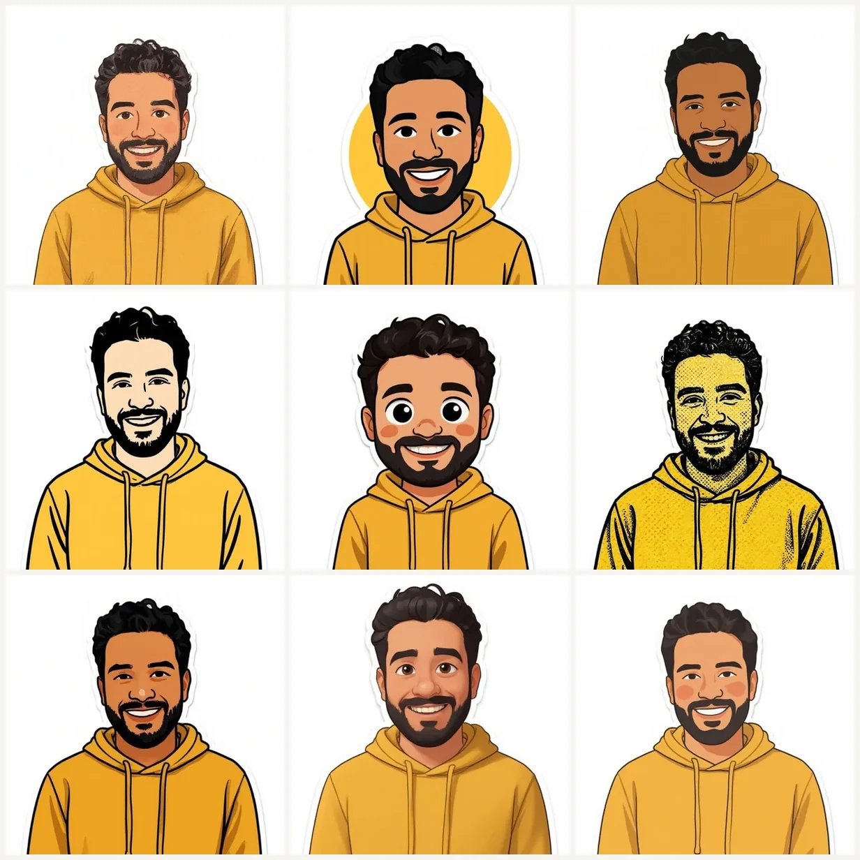 Step 2: Choose Sticker Style