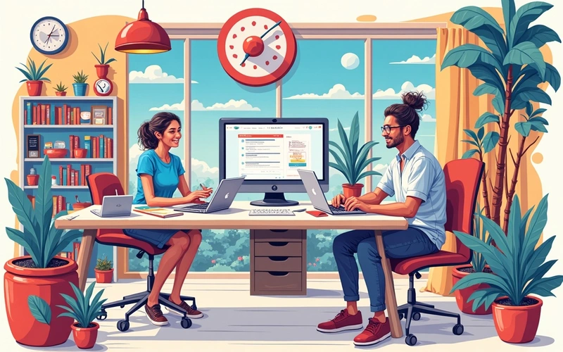 Illustration of a product launch turned into a visual card