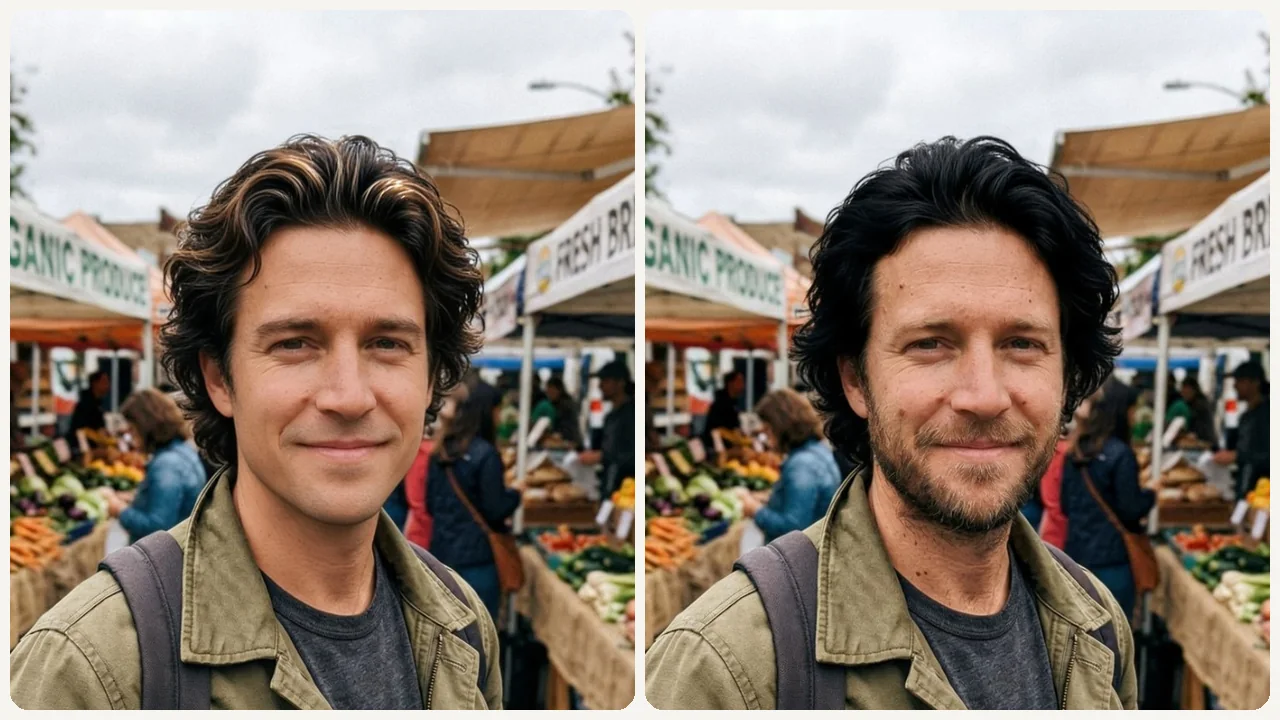 Black Hair Filter use case - Choosing Between Shades