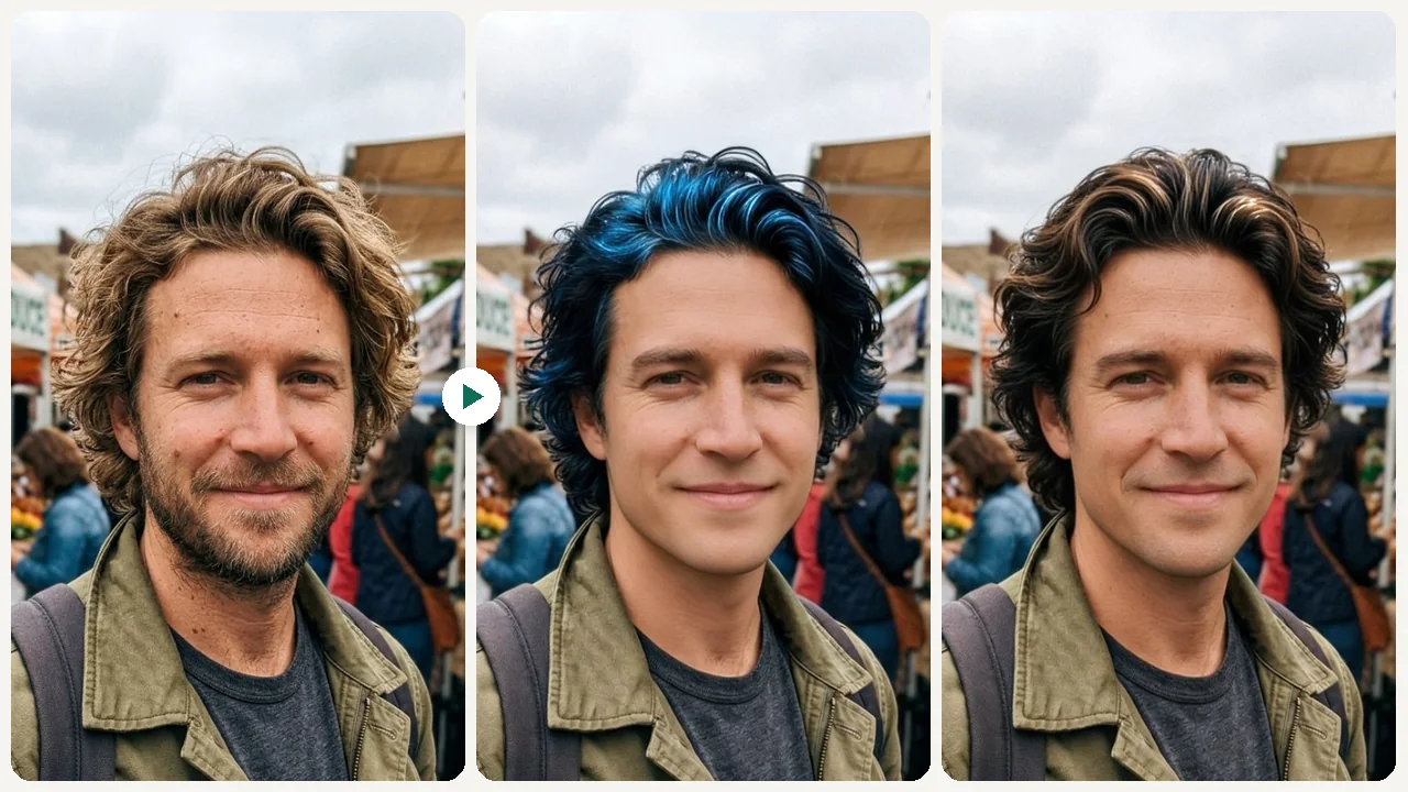 Black Hair Filter use case - Dramatic Color Change Decision