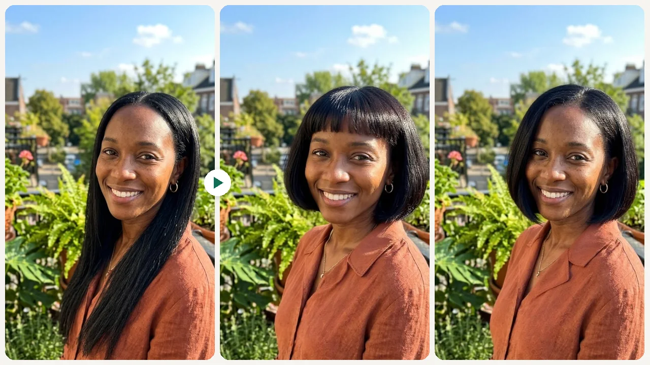 Bob Cut Filter use case - Pre-Salon Style Decision