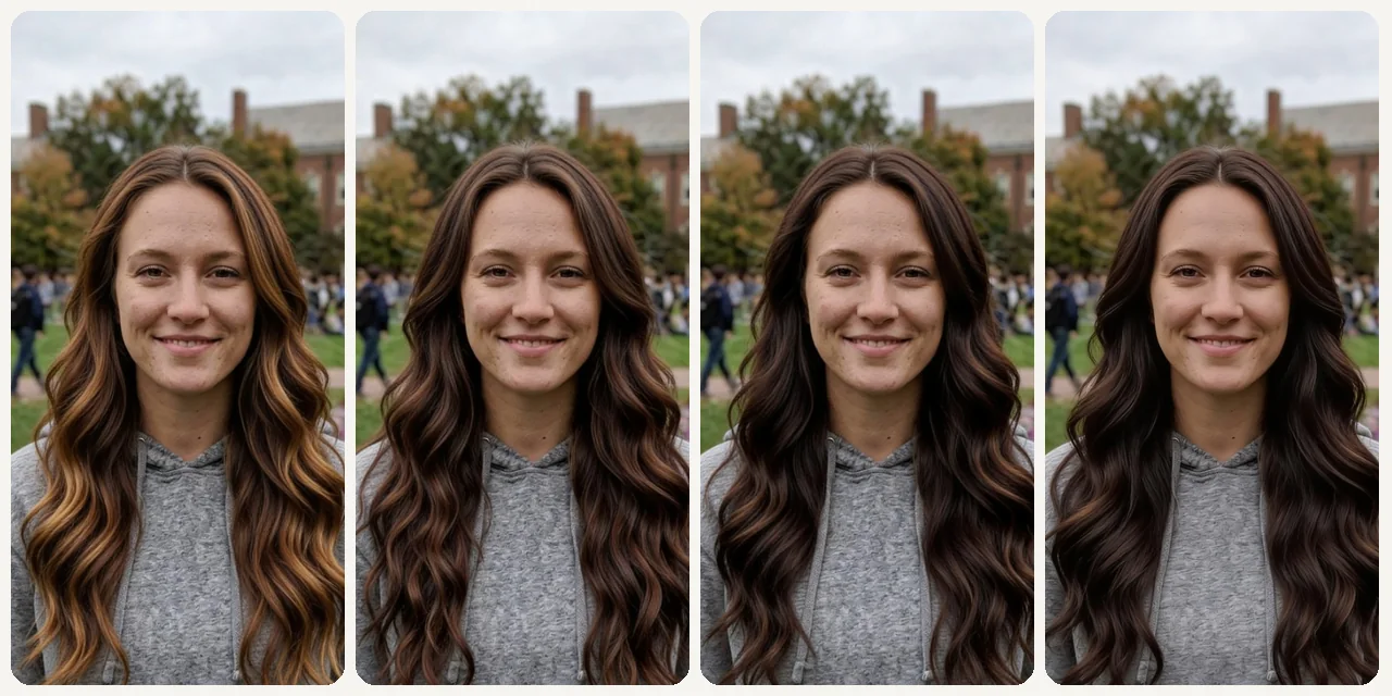 Brown Hair Filter use case - Warm vs. Cool Tone Decision