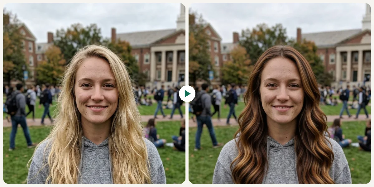 Brown Hair Filter overview