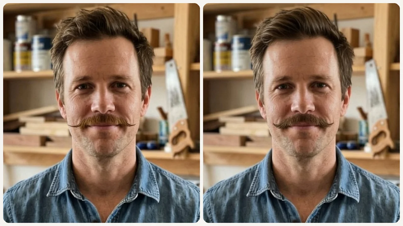 Mustache Filter use case - Fun Social Sharing