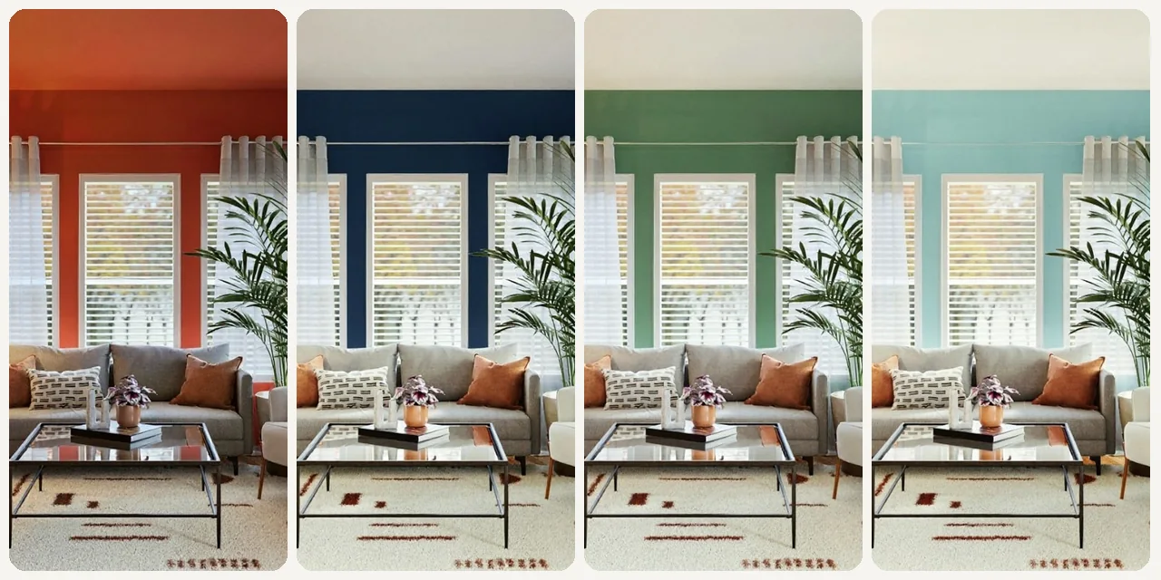 Paint Color Visualizer use case - Renter Style Exploration