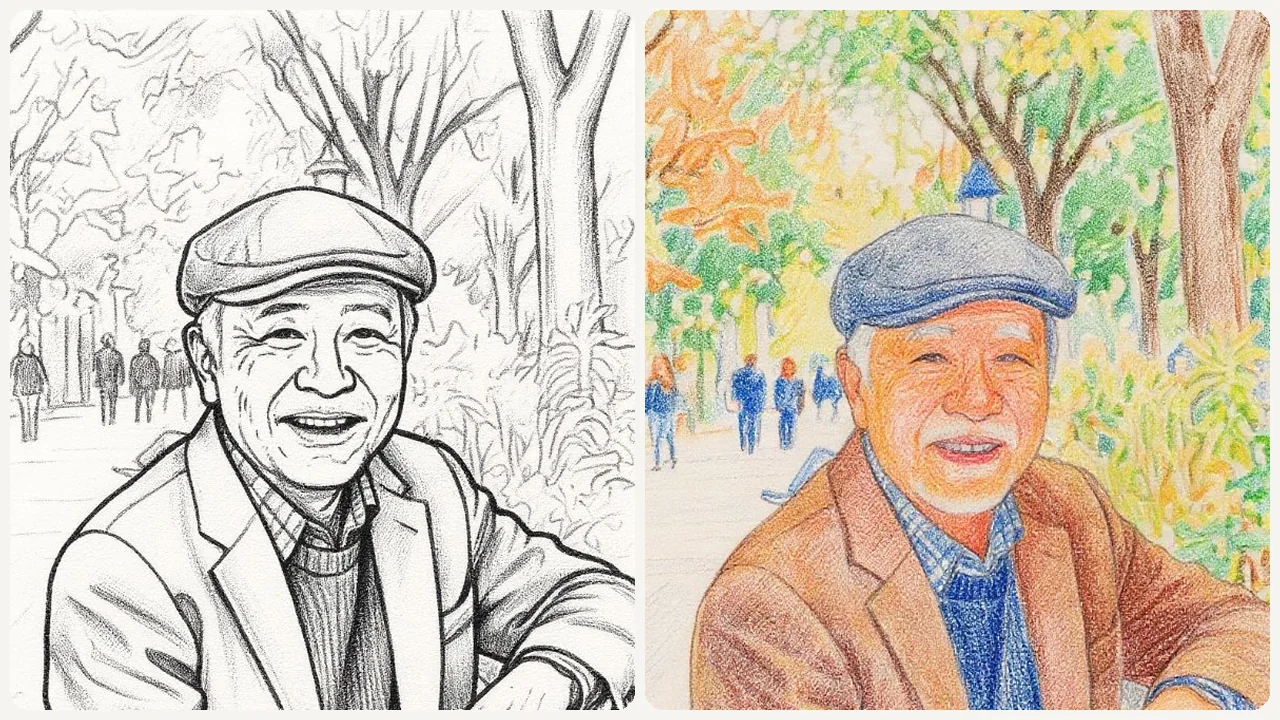 Photo to Sketch Converter use case - Unique Visual Content