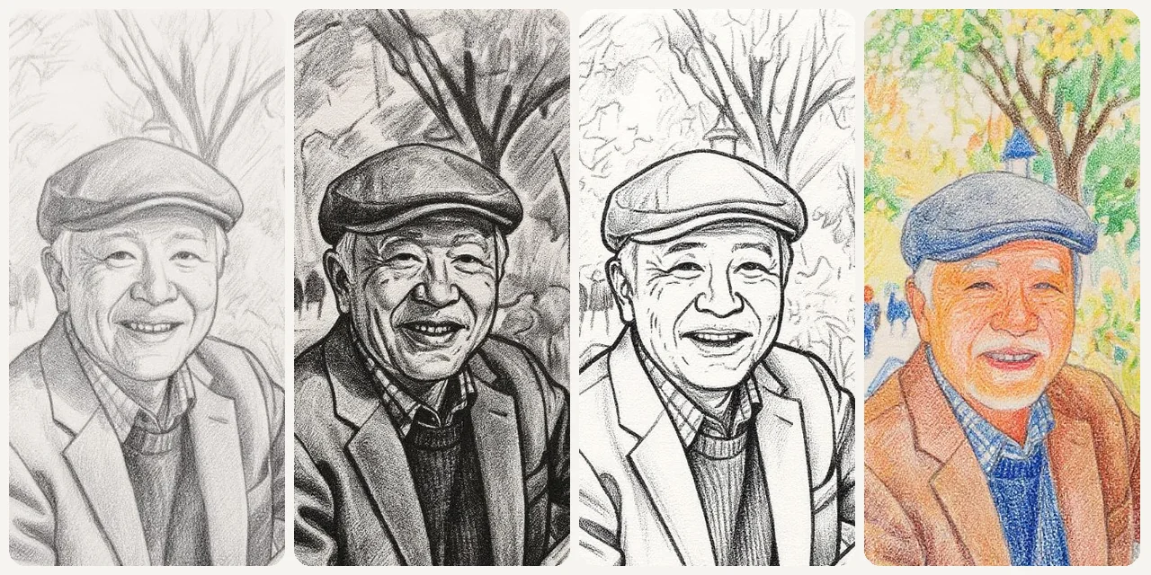 Photo to Sketch Converter use case - Personalized Sketch Gifts