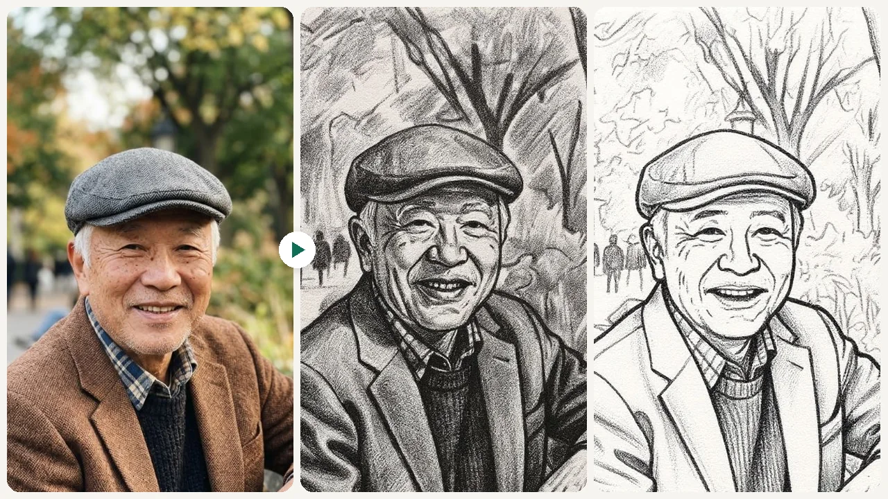 Photo to Sketch Converter use case - Artist Reference Creation