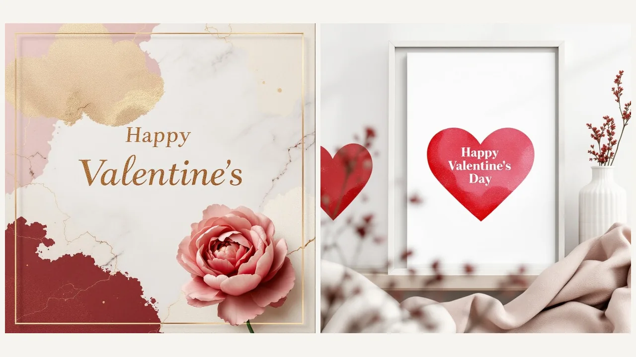 AI Valentine's Day Card Maker use case - Small Business Promotions