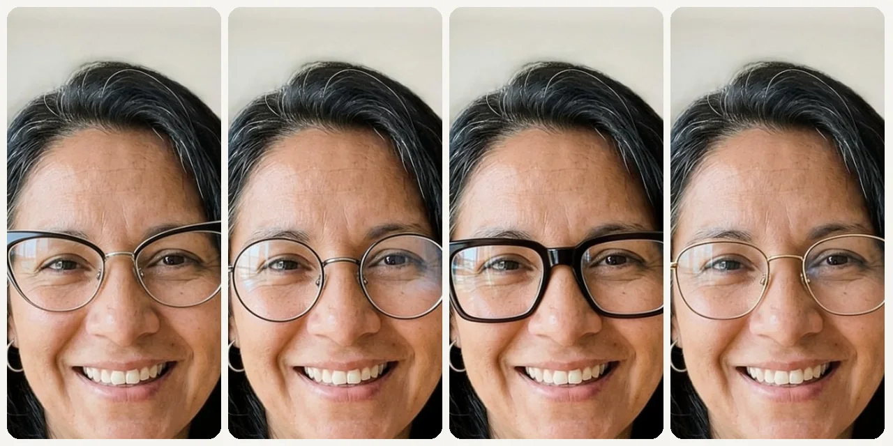 Virtual Try On Glasses use case - Sunglasses Selection